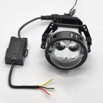 Auto LED-esitulede 3-tollised kahekordse valgusallikaga l&auml;&auml;tsed, kahekordne otse-laser-esitule, &uuml;liere kaugtuli ja l&auml;hituli integreeritud H4 H7 H11 1 pcs