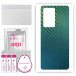 apgo Protective Skin Sticker for the back compatible with Xiaomi Redmi K60E, Wrap Film, Foil, Vinyl - Pattern Carbon Chameleon CAKA1
