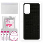 apgo Protective Skin Sticker for the back compatible with Samsung Galaxy A82, Wrap Film, Foil, Vinyl - Pattern Matrix