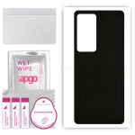 apgo Protective Skin Sticker for the back compatible with Tecno Camon 18 Premier, Wrap Film, Foil, Vinyl - Pattern Matrix