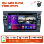 Autoraadio Android Opel jaoks para Astra Meriva Vectra Antara Zafira Corsa 2 DIN Multimeedia Carplay GPS 2+32GB 1+32GB must