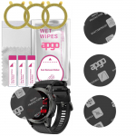 3x apgo MATTE h&uuml;briidne kaitseklaas, mis &uuml;hildub Manta Activ X GPS-iga, painduv nanoklaas, suurep&auml;rane asendus karastatud klaasile, kriimustuskindel,