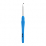 1 tk/komplekt kudumisvardade komplekt Ergonoomiline eriti pikk konks P&otilde;rutuskindel DIY alumiiniumist k&auml;sitsi kudumisvardad &otilde;mblemiseks 4mm