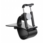 Must autotelefoni hoidik, universaalne armatuurlaud Lihtne klamber iPhone'i kuvamiseks, auto tugirinnahoidja F0U1 black-One-size