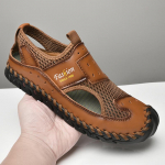 Meeste vabaaja tossud hingavast v&otilde;rgust vabaajajalatsid Meeste sandaalid 39 roheline