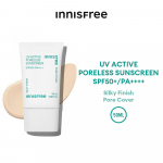 Innisfree UV Active Pooritu P&auml;ikesekaitsekreem SPF50+ PA++++ 50ml AUTENTNE POOD