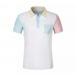 Men's summer short-sleeved t-shirt new casual lapel polo shirt men's fashion versatile trend tops men T