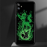 &Uuml;mbris Realme 8 C21y GT Neo 2 3 8i C21 7 C11 6 C12 C35 C3 GT 9 Pro C12 Master Funda telefonikaanele Pokemon Pikachu Cool Realme 8i