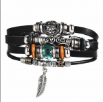 Bohemia k&auml;ev&otilde;rud K&auml;ev&otilde;rud Mitmekihilised nahast k&auml;ev&otilde;rud Ehted Vintage etniline kingitus 4