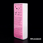 100 tk vaharibasid kulmude karvade eemaldamiseks vahapaberist n&auml;o vaharibad naistele t&uuml;drukutele meestele kulmudele keha n&auml;o huulele