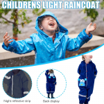 Unisex laste kapuutsiga jope tuule- ja veekindel vihmamantel t&uuml;drukutele, poiste mask S