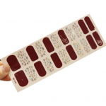 22 tk K&uuml;&uuml;nekleepsud Mood DIY Mini Isekleepuvad S&auml;delevad Manik&uuml;&uuml;rikleebised Salongi jaoks