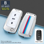 Tsingi sulamist auto v&otilde;tme&uuml;mbrise katte kott Volkswagen VW Bora Polo Tiguan Jetta MK Passat B5 B6 B7 B8 golfimardika Skoda Octavia jaoks