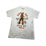 Koszulka T-shirt męski okrągły dekolt SPENCER'S NADRUK L