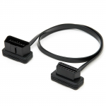 Autoskanneri pikenduskaabli adapteri 16-kontaktilise pesaga isane OBDII OBD2 OBD2 8-tuumaline &uuml;hendusjuhtme juhe 30/60/100/150 cm 30