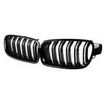 Auto modifikatsioon Auto esiosa neeruv&otilde;re V&otilde;re V&otilde;idus&otilde;iduv&otilde;red BMW 3. seeria F30 F31 F35 13-19 jaoks L&auml;ikiv must Kahekordne lamell Autotarvikud