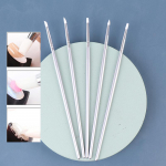 5 tk Nail Art Silikoonist punkt k&uuml;&uuml;nte nikerduspliiats t&auml;ppist&ouml;&ouml;riistad Skulptuuripliiatsi k&auml;sit&ouml;&ouml;