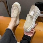 Lamedad espadrillid naistele, veatud baleriinad, mugavad tossud 35-39, 35 beige