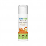 Mamaearth C-vitamiini p&auml;evane s&auml;ra n&auml;oseerum meestele ja naistele - C-vitamiini seerum s&auml;rava naha, rasuse naha ja tumedate laikude jaoks, 50x C-vitamiiniga - 30ml
