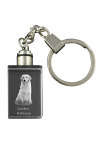 Golden Retriever - Crystal key ring with dog photo, illuminated key ring, unique gift by Art-Dog brand
