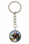 English Pointer - keychain with your photo, key decoration, bag pendant from Art-Dog brand