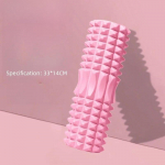 Jooga kolonn J&otilde;usaal Fitness Pilates Vahtharjutus seljamassaaž rullklots Koduvarustus S&uuml;gavlihaste l&otilde;dvestamine roosa