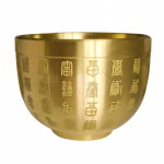 Messingist Baifu silinder Feng Shui Lucky Fortune Cornucopia elutoa ornament