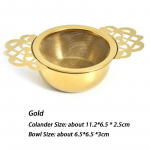 Kahekihiline peene v&otilde;rguga tees&otilde;el, roostevabast terasest filter, s&otilde;el Teen&otilde;u Pits tee &auml;ravool Kasulikud teekasutajad K&ouml;&ouml;gitarvikud h&otilde;be