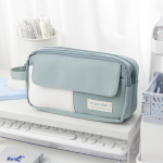 P&ouml;&ouml;ratava kaanega pliiatsi&uuml;mbris Pliiatsikott, v&auml;rviline 3 kambriga k&auml;ekoti hoiukott kirjatarvete kooli jaoks