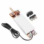 1 PC integreeritud punktkeevitaja punktkeevituspliiats, k&auml;eshoitav automaatse p&auml;&auml;stikuga 18650 aku jaoks valge