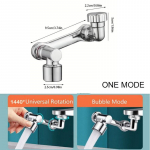 1080&deg; universaalse p&ouml;&ouml;rleva segisti pikendusega pihustipea k&ouml;&ouml;k robotvarre pikendussegistid segisti aeraatori mullitaja veekraani otsik One mode h&otilde;be