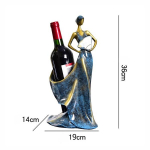 Kodukaunistused Aksessuaarid Ilut&uuml;druk Modell Veiniriiuli hoidik Riiul Veinipudeliriiul Antiikvaigust kaunistused Skulptuur Veinialus punane