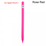 &Uuml;mbris IPad tahvelarvuti puutepliiatsile Kaitsev &uuml;mbris 4-in-1 V&auml;rviline pehme silikoonkate Apple Pencil 1. p&otilde;lvkonnale roosa