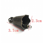 1 tk metallist antiikne kelluke Feng Shui tuulekella Fortune Jingle Bell v&otilde;tmehoidja ripatsid Festival Peo kodukaunistus