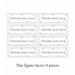 80 tk INS armsad vibusildi kleebised palju &otilde;nne s&uuml;nnip&auml;evaks kinkekarbis koogikarbis kimp DIY kaunistus pagari&auml;ri pakend kartongi silt