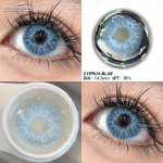 EYESHARE Color Contact Lenses 2PCS Light Blue Annual Soft Lenses Natural Light Brown Eye Makeup Contact Lenses Green Beauty Contact Lenses