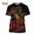 Suvine kuum m&uuml;&uuml;k Mortal Kombat m&auml;ng 3D-tr&uuml;kiga T-s&auml;rk l&uuml;hikeste varrukatega t&auml;navastiilis lahe meeste vabaaja T-s&auml;rk tees mees t&auml;navar&otilde;ivad XXXL