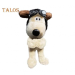 Armas koerapl&uuml;&uuml;s nukk Koerakujuline autodekoratsioon, multifunktsionaalne auto suunatulepuhasti figuuri kaunistus kingitus autojuhtidele roosa punane v&auml;rv