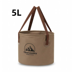 5-liitrine v&auml;listingimustes kasutatav multifunktsionaalne kopp, kokkupandav kaasaskantav reisi&auml;mber, suure mahutavusega kaasaskantav kopp telkimis-kalakopp kohv