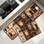 1 tk v&auml;simusvastased k&ouml;&ouml;givaibad, kohviprindiga veekindel, libisemiskindel paks polsterdatud k&ouml;&ouml;gimatt, vastupidav ja mugav k&ouml;&ouml;gimatt 40*60cm