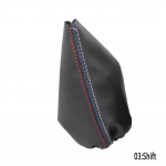 Auto k&auml;iguvahetusmansetid Manuaalne k&auml;sipiduri gaiter Saapa kate BMW 3. seeria E36 E46 E30 E34 M3 Z3 jaoks Must nahk M Tarvikud