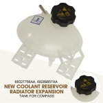 Radiaatori paisupaak Jeep Compass 2017-2021 jaoks