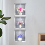 3 tk Seinakleebiste kleebiste eemaldamine ja isekleepuvad isekleebid, DIY seinamaaling, lillekujundus magamistubade jaoks