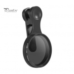 Telefonikaamera polariseeritud objektiiv, p&ouml;&ouml;ratav disain, lihtne paigaldamine, professionaalne universaalne klambriga telefonikaamera objektiivi kinnitus must