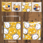 100pcs Transparent Plastic Self-adhesive Bag Have a nice day Candy&Cookies Bags Small Pouches Gifts Bag Wrapping other
