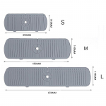 1 tk silikoonist segisti matt Water Ripples k&ouml;&ouml;k vannituba drenaažipadja kraanikauss suur valamu pritsmepadja t&ouml;&ouml;pinna kaitse M hall v&auml;rv