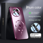 Magsafe matt j&auml;&auml;tunud &uuml;mbris OnePlus 13 k&otilde;va p&otilde;rutuskindel objektiivi kaitsega telefoni kate Oneplus 12 12 ACE 5 juhtmevaba laadimise kesta jaoks Oneplus 13