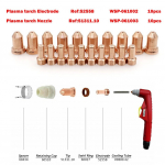 20 tk 52558 Plasmakaare l&otilde;ikep&otilde;leti elektrood 1,0 mm otsikud 51311.10 sobivad PT80 IPT-80