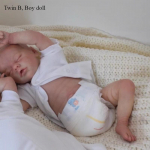 18-tollised elutruud Reborn-nukud Kaksik A Silikoonist t&auml;iskeha 48 cm Elus vasts&uuml;ndinud t&uuml;drukunukk Kaksik B Armas magav n&auml;gu P&auml;riselu beebim&auml;ngunukud lastele Twin B boy doll
