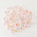 5 TK kunstlik kirsi&otilde;ie lilleviinapuu siidkirsi&otilde;ie vanik 187 cm rippuvad lilled vanik &otilde;ues pulmapeoks koduaia kaare sisekujundus &scaron;ampanjav&auml;rvi